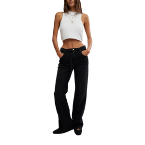 Free People We The Free Sabine Slim A-line Jeans